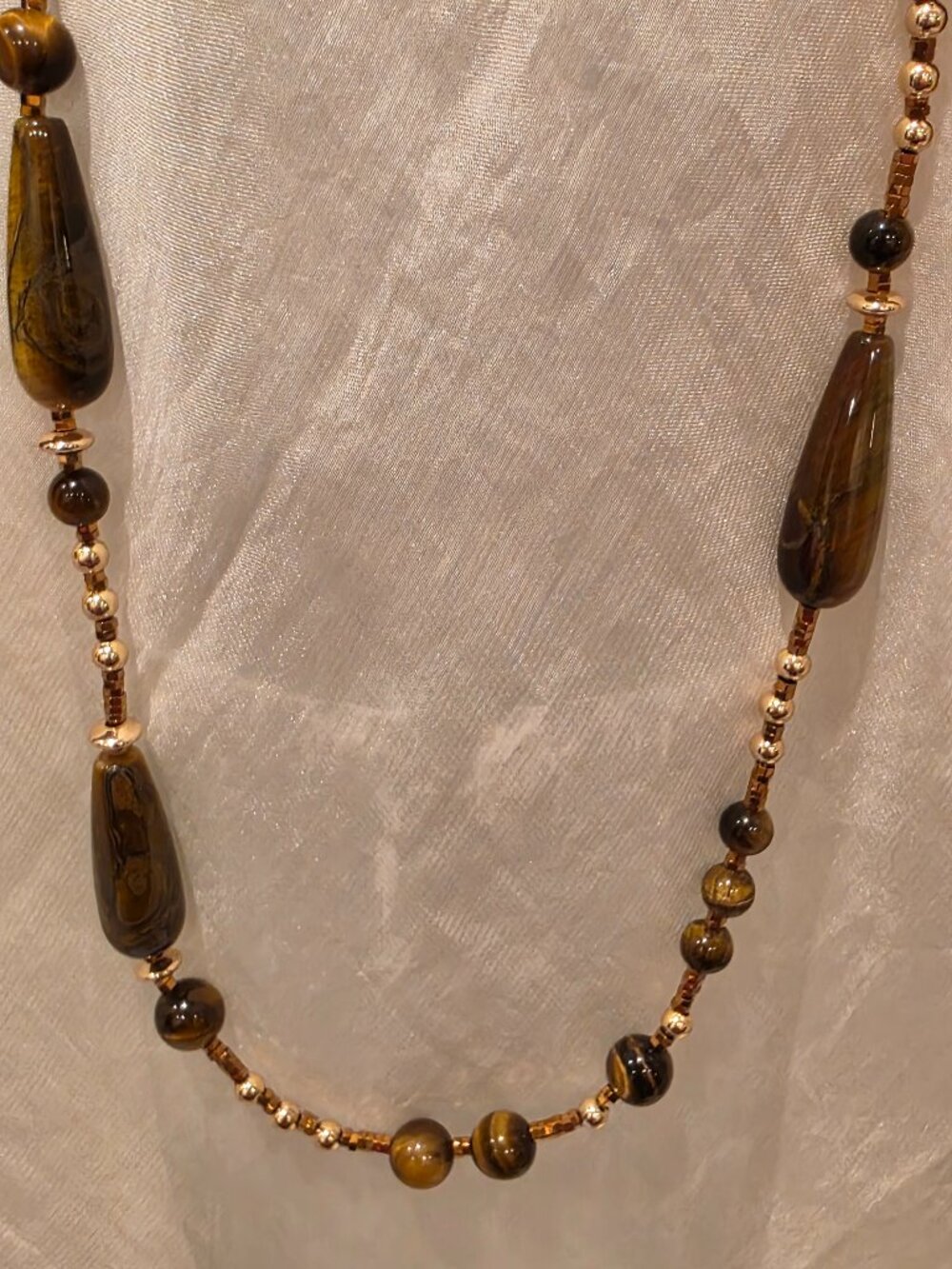 Natural Tigers Eye necklace